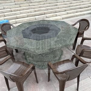Гриль стол 3 в 1 с плитой